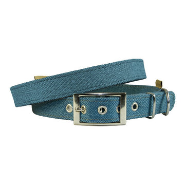 Earthbound Camden Dog Collar Teal